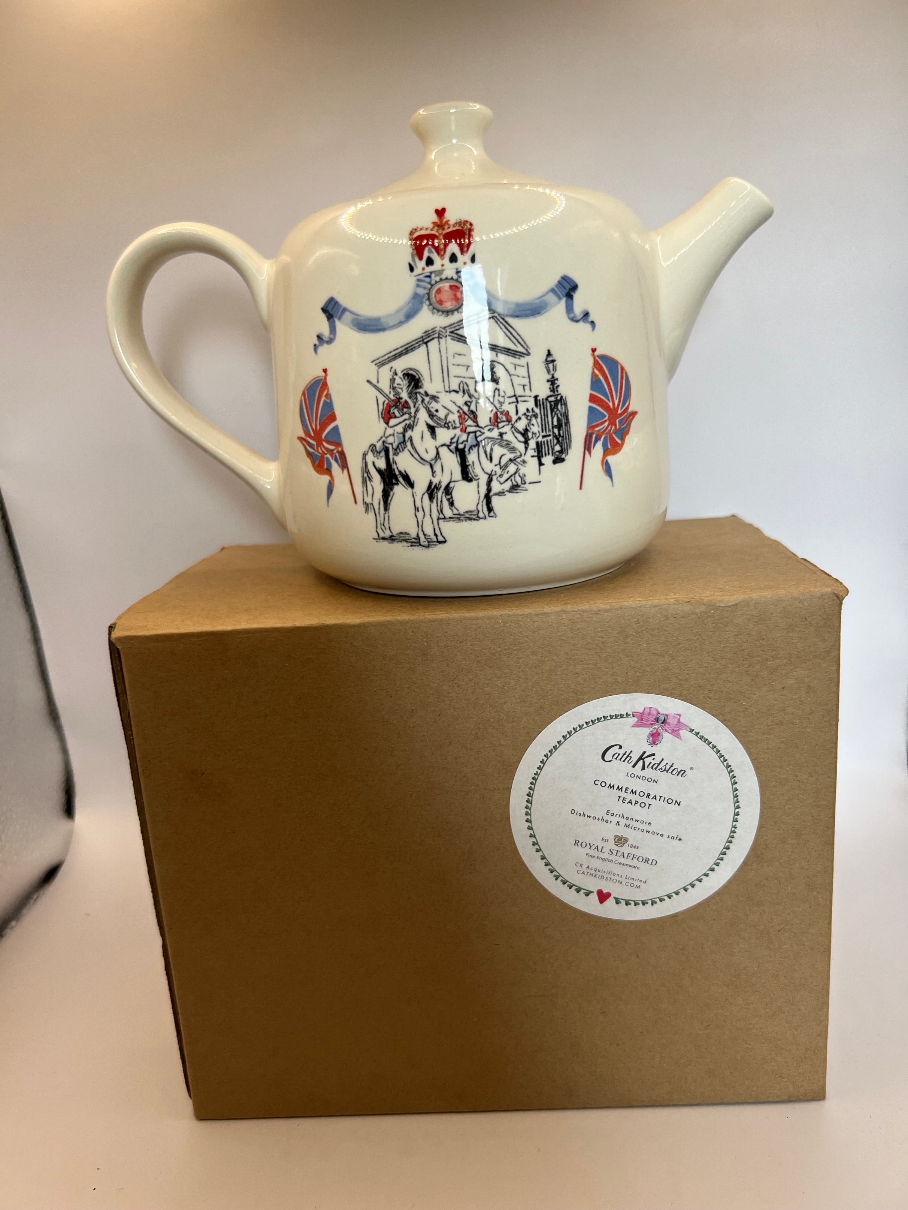 Cath Kidston for Royal Stafford 'Royal Guard' Teapot