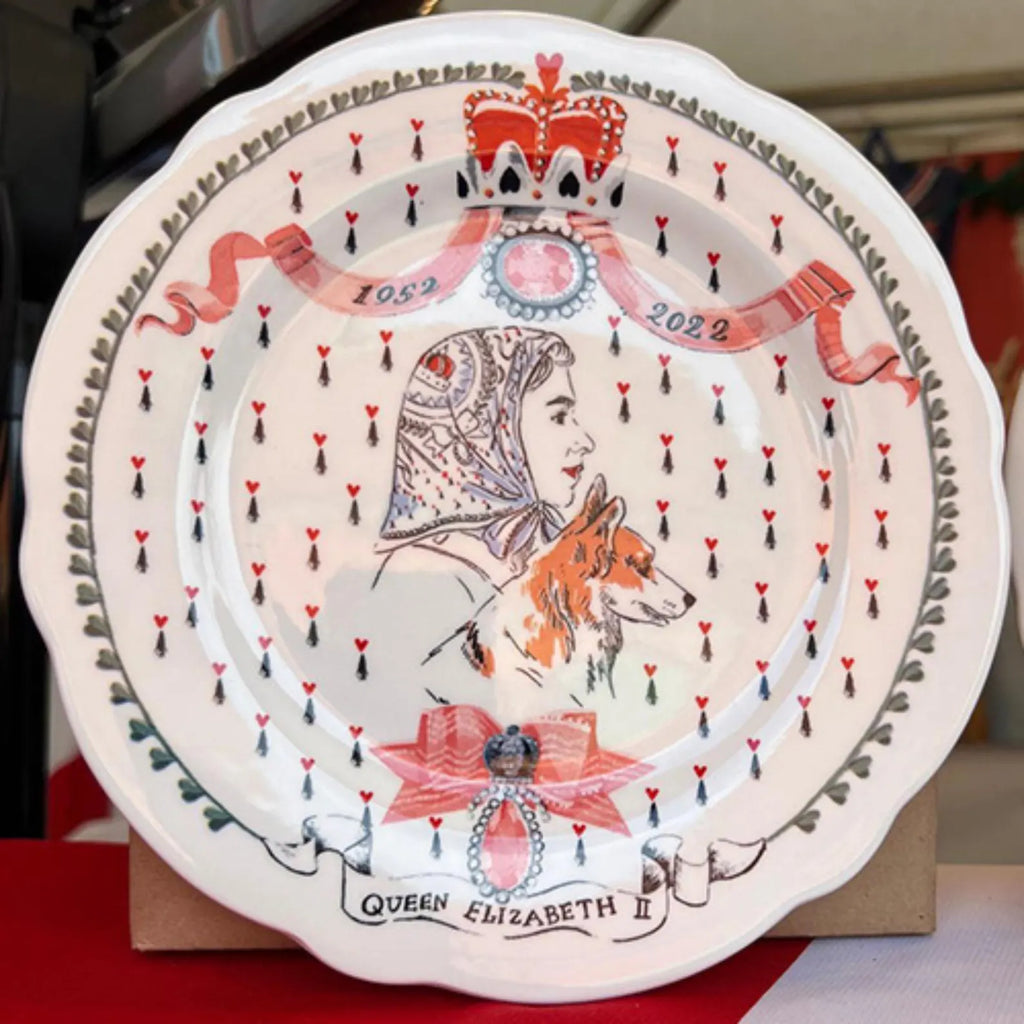 Cath Kidston Queen Elizabeth II Commemorative Plate