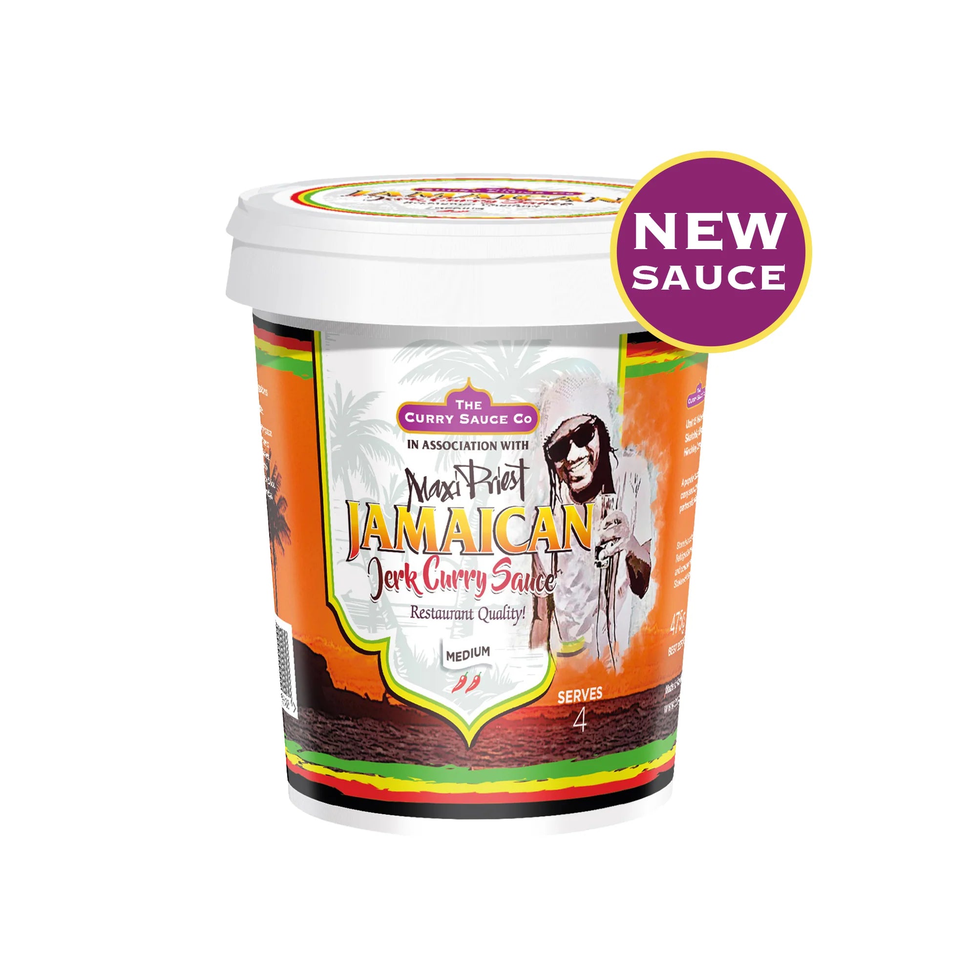 Maxi Priest Jamaican Jerk Curry Sauce